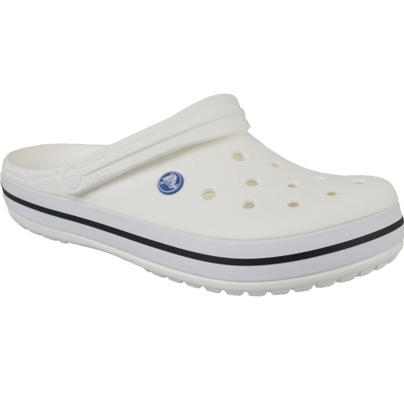 Klapki Crocs Crocband U 11016-100 białe