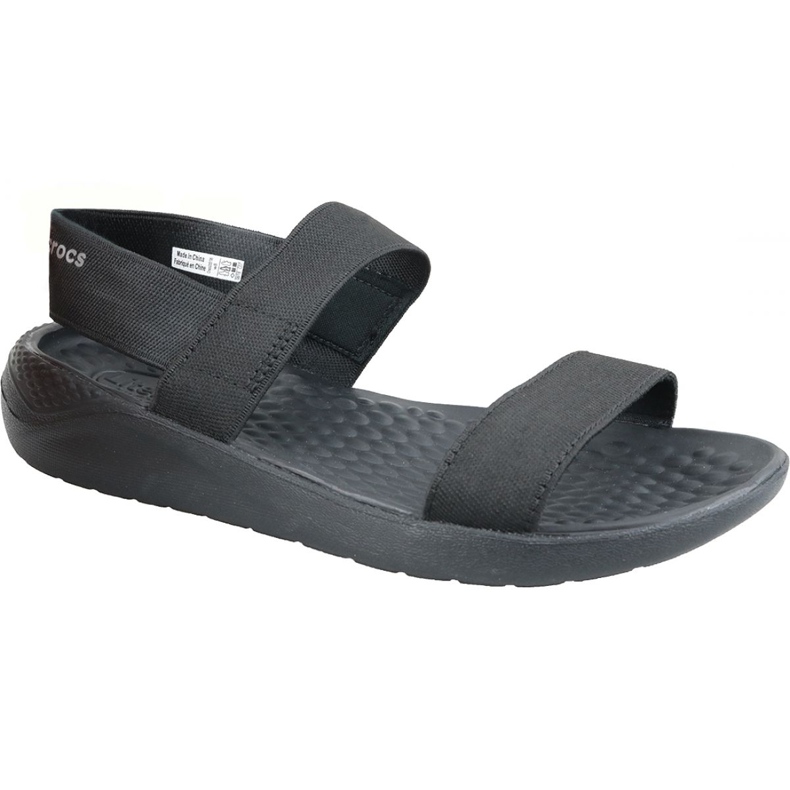 Sandały Crocs LiteRide Sandal W 205106-060 czarne 36/37