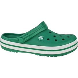 Buty Crocs Crocband 11016-3TL białe zielone
