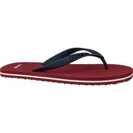Klapki Levi's Dixon 2.0 229817-753-84 czerwone granatowe