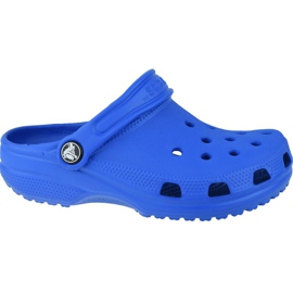 Klapki Crocs Crocband Clog K Jr 204536-4JL niebieskie szare