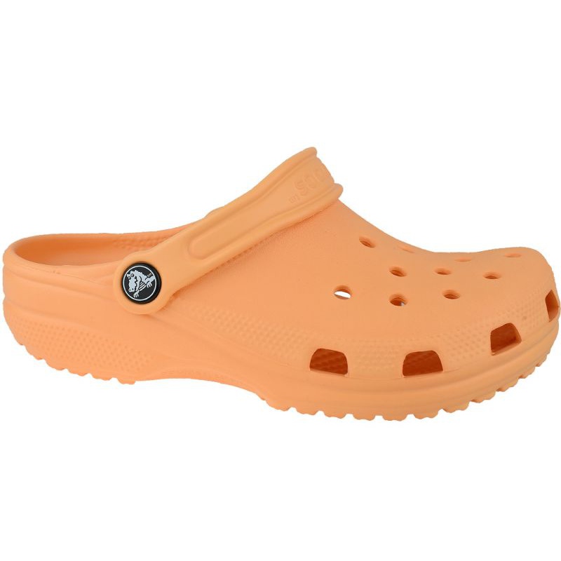 Klapki Crocs Crocband Clog K Jr 204536-801 pomarańczowe