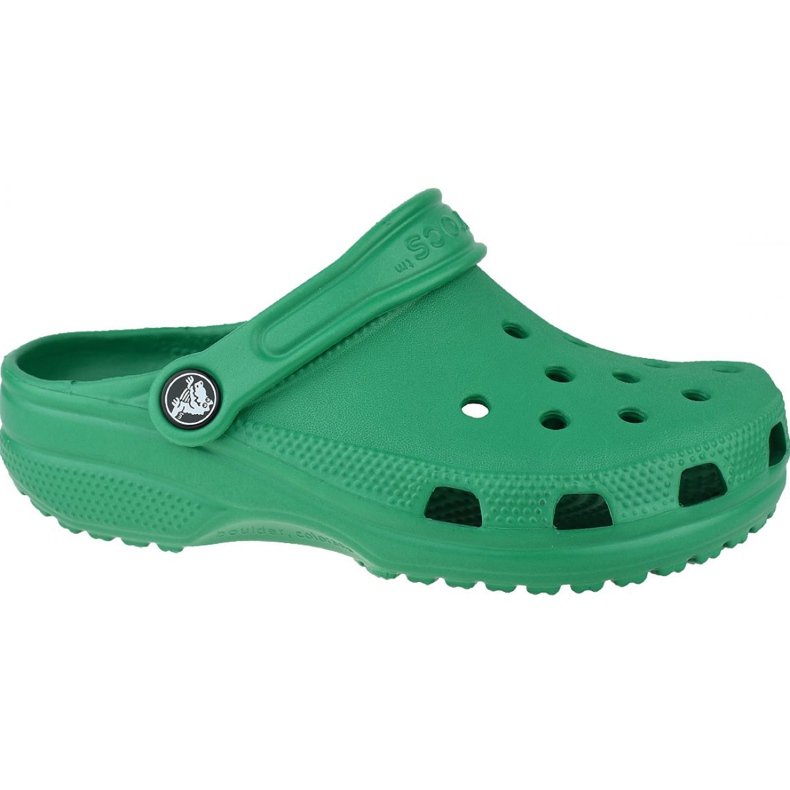 Klapki Crocs Crocband Clog K Jr 204536-3TJ zielone