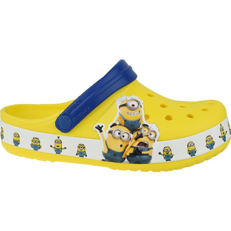 Klapki Crocs Fun Lab Minions Multi Clog 205512-730 wielokolorowe żółte