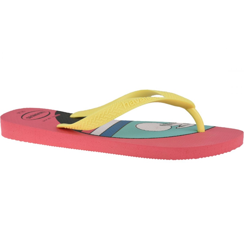 Japonki Havaianas Top Vibes 4144520-7600 różowe żółte