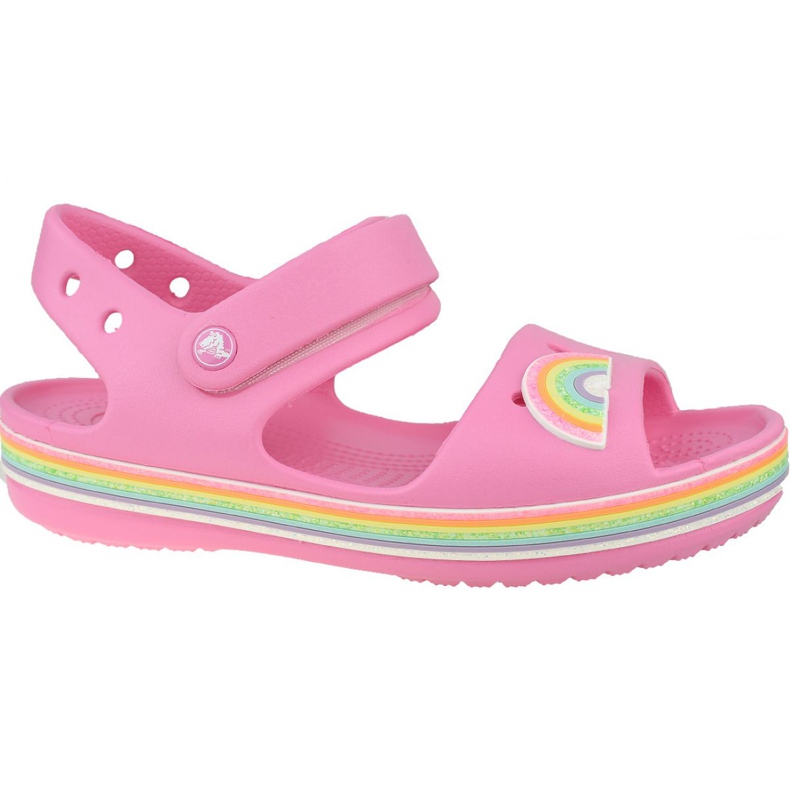 Sandały Crocs Imagination Sandal Ps 206145-669 czarne różowe