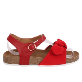 Sandałki damskie czerwone TL8-2 Red