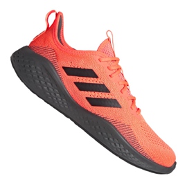 Buty biegowe adidas Fluidflow M EG3664 czarne pomarańczowe