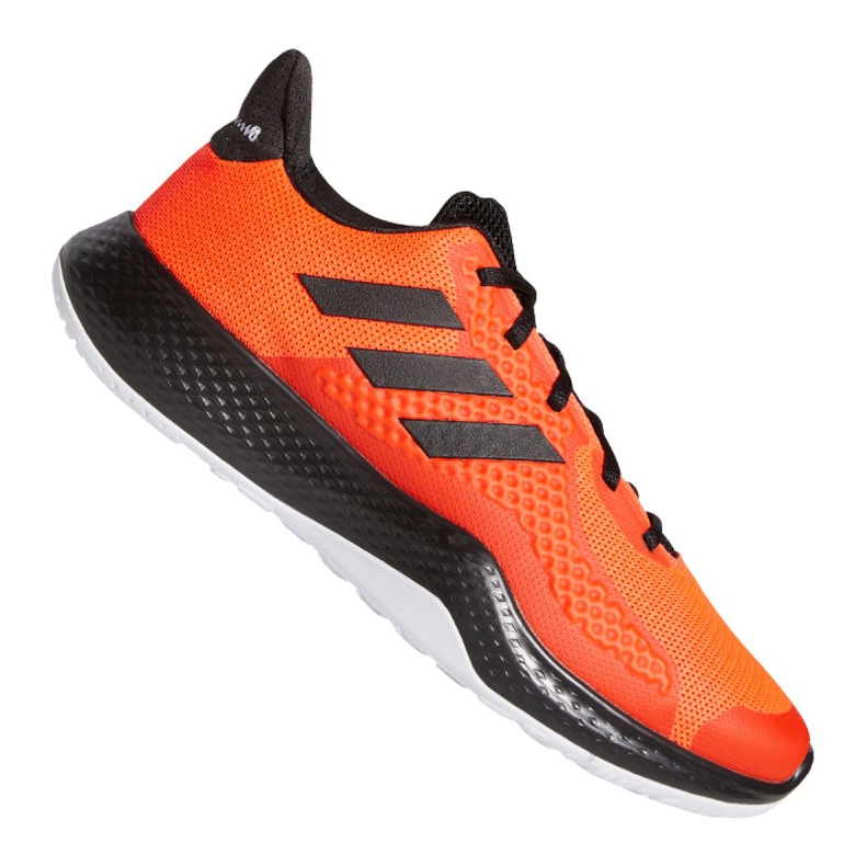 Buty adidas FitBounce Trainer M EE4600 czarne pomarańczowe