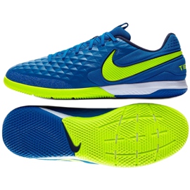 Buty halowe Nike Tiempo Legend 8 Pro Ic M AT6134-474 wielokolorowe niebieskie