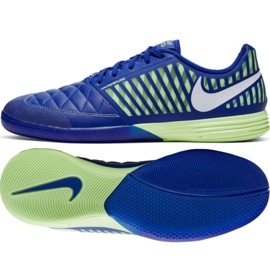 Buty halowe Nike Lunargato Ii Ic M 580456-474 wielokolorowe niebieskie