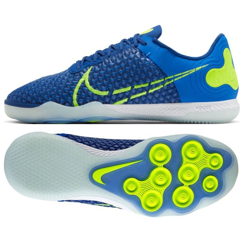 Buty halowe Nike React Gato In M CT0550-474 wielokolorowe niebieskie