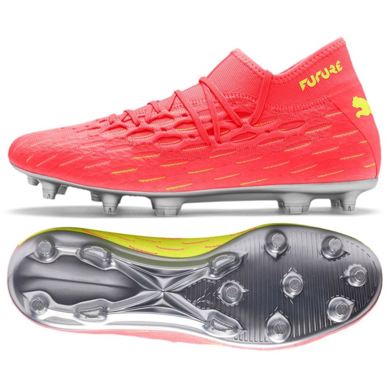 Buty piłkarskie Puma Future 5.2 Netfit Osg FG/AG M 105934 01 czerwone czerwone