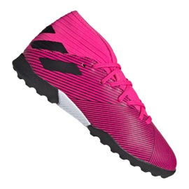 Buty adidas Nemeziz 19.3 Tf Jr F99944 różowe