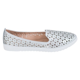 Renda Wygodne Ażurowe Lordsy szare