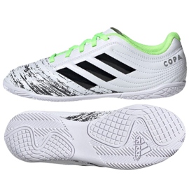 Buty halowe adidas Copa 20.4 In Jr EF1927 wielokolorowe białe