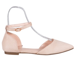 Diamantique Klasyczne Czółenka Ze Sprzączką brązowe