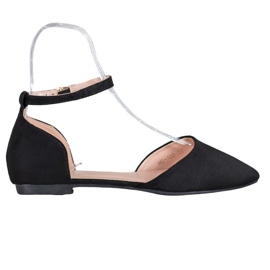 Diamantique Klasyczne Czółenka Ze Sprzączką czarne