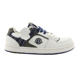 Sportowe buty McArthur 18-wt white/blue białe niebieskie szare