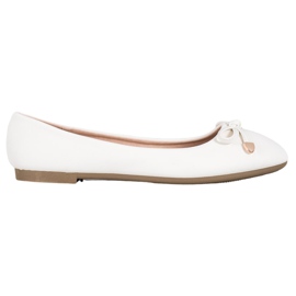 Diamantique Klasyczne Białe Baleriny