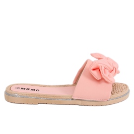 Klapki damskie różowe WS9020 Pink