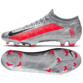 Buty piłkarskie Nike Mercurial Vapor 13 Pro Fg M AT7901-906 wielokolorowe szare