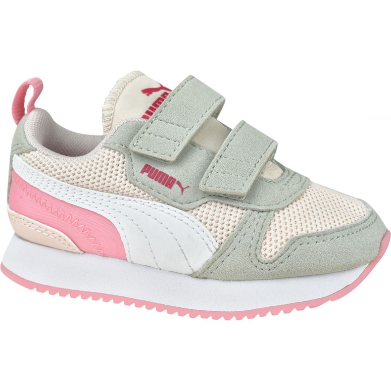 Buty Puma R78 V Infants 373618 04 białe różowe