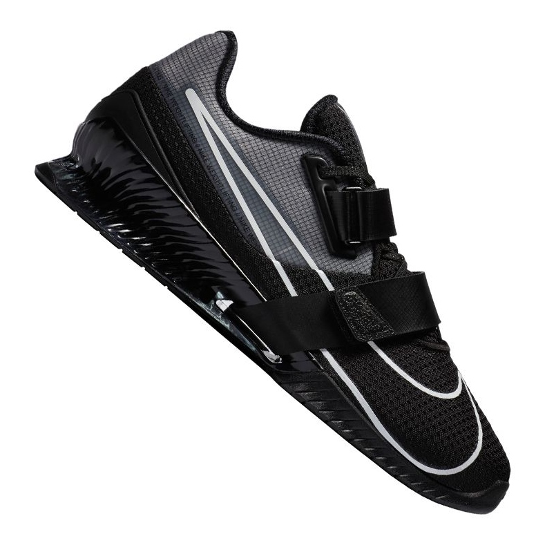 Buty treningowe Nike Romaleos 4 M CD3463-010 czarne szare