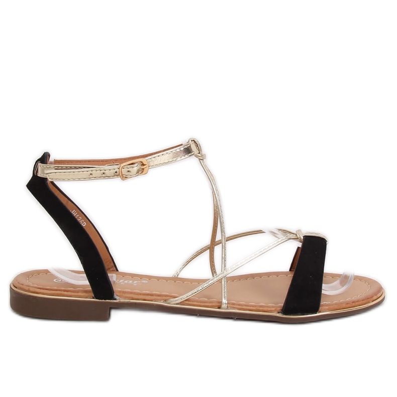 Sandałki damskie czarne JH125P Black