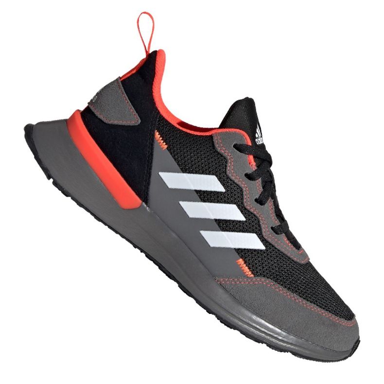 Buty biegowe adidas RapidaRun Elite Jr EG6911 czarne szare