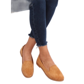 Lordsy damskie camel JX77P Camel brązowe