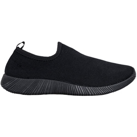 SHELOVET Sportowe Buty Slip On czarne