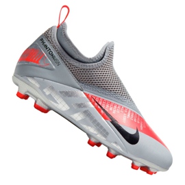 Buty piłkarskie Nike Phantom Vsn 2 Academy Df Mg Jr CD4059-906 wielokolorowe szare