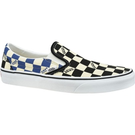 Buty Vans Classic Slip-On Big Check M VN0A4U38WRT beżowy czarne niebieskie wielokolorowe