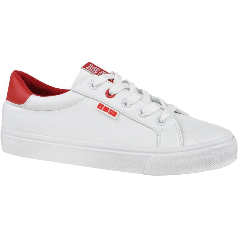 Buty Big Star Shoes W EE274311 białe czerwone