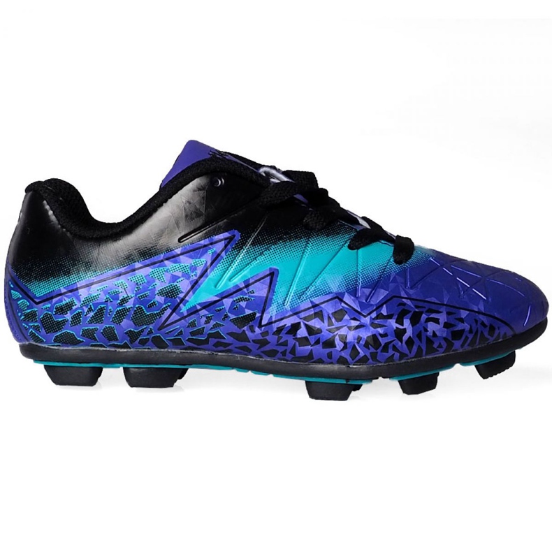 Buty piłkarskie Atletico Fg Jr XT2094-S77053 wielokolorowe niebieskie