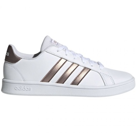 Buty adidas Grand Court Jr EF0101 białe czarne