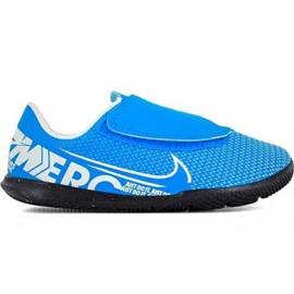 Buty piłkarskie Nike Mercurial Vapor 13 Club Ic PS(V) Jr AT8170-414 niebieskie niebieskie