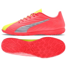 Buty halowe Puma One 20.4 Osg It M 105969 01 wielokolorowe czerwone