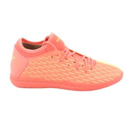 Buty halowe Puma Future 5.4 Osg It M 105945 01 wielokolorowe pomarańczowe
