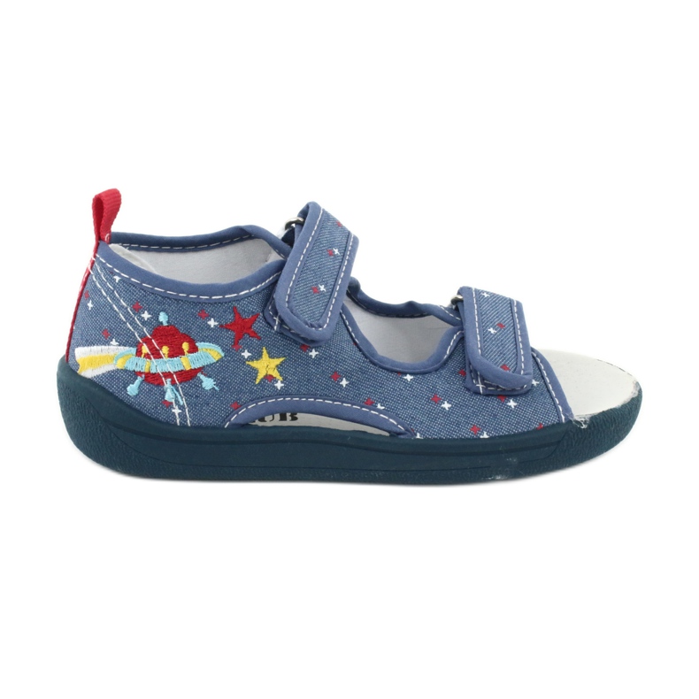 American Club American sandałki buty dziecięce wkładka skórzana TEN28 czerwone niebieskie żółte