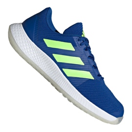 Buty halowe adidas Force Bounce M FU8393 wielokolorowe niebieskie