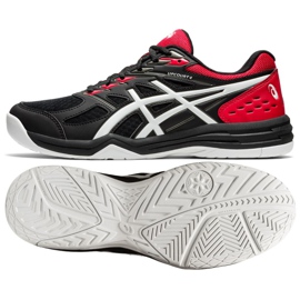 Buty siatkarskie Asics Upcourt 4 M 1071A053-002 wielokolorowe czarne