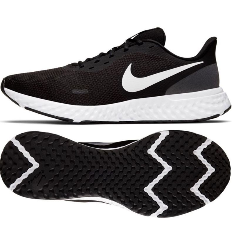 Buty biegowe Nike Revolution 5 BQ3204-002 czarne