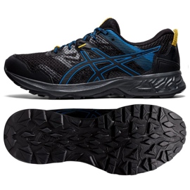 Buty biegowe Asics Gel-Sonoma 5 M 1011A661-001 czarne wielokolorowe