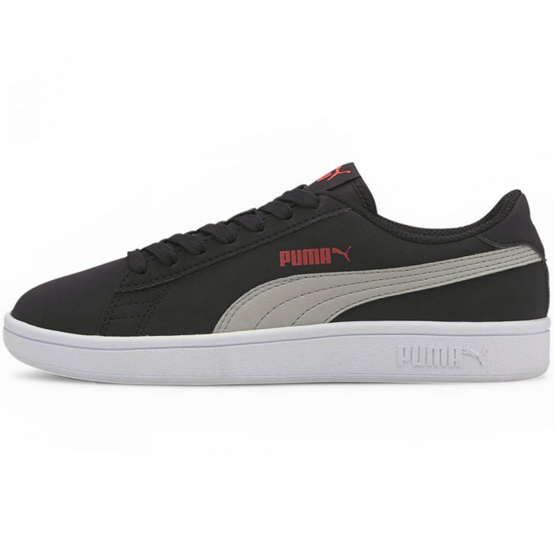 Buty Puma Smash v2 Buck Jr 365182 19 czarne