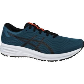 Buty Asics Patriot 12 M 1011A823-401 czarne niebieskie