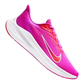 Buty do biegania Nike Zoom Winflo 7 W CJ0302-600 czerwone różowe