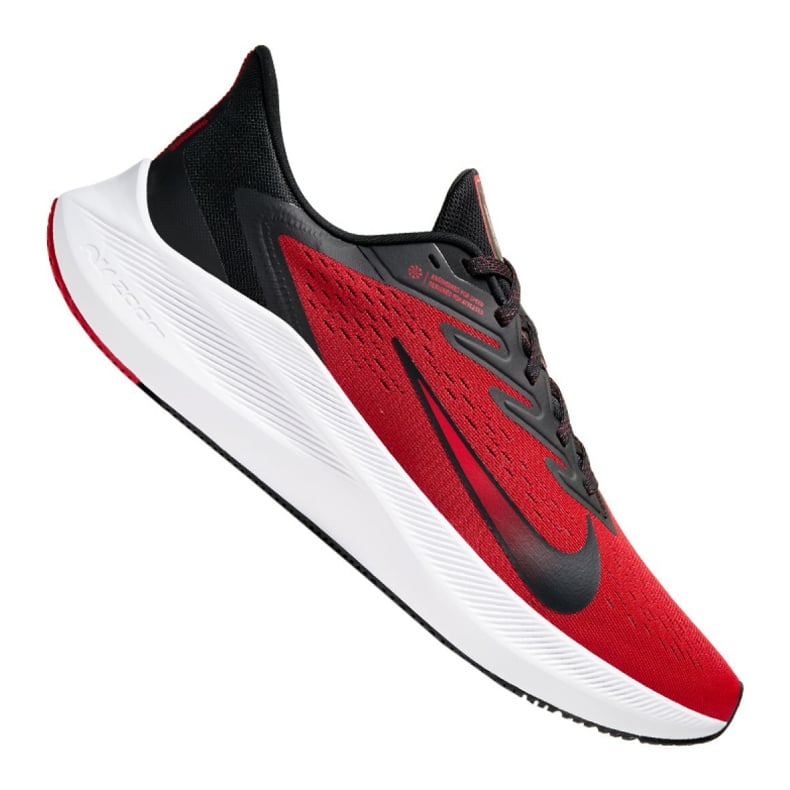Buty biegowe Nike Zoom Winflo 7 M CJ0291-600 czarne czerwone