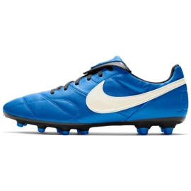 Buty piłkarskie Nike Premier Ii Fg M 917803-414 niebieskie wielokolorowe